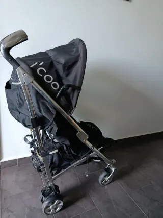 Silla de paseo negro marca i'coo