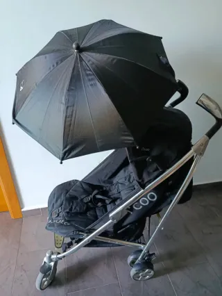 Silla de paseo negro marca i'coo