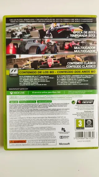 F1 2013 Xbox 360 - Completo