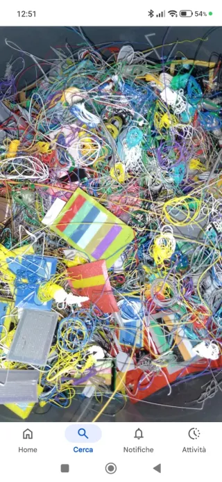 2kg scarti filamento 3D