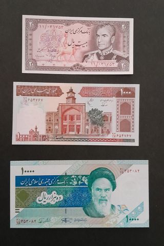 Billetes de Varios Paises.