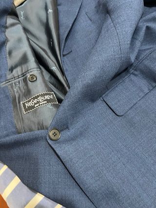 Abito completo blu elettrico Tg 52