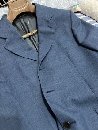 Abito completo blu elettrico Tg 52