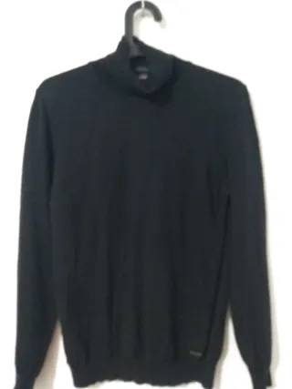 Jersey Hugo Boss Negro Cuello Alto