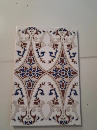 Azulejos antiguos decorados
