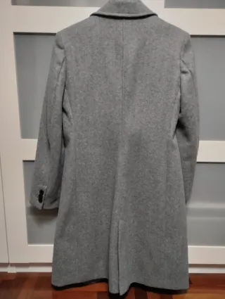 Abrigo Zara Gris