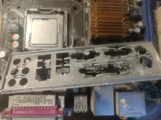 Placa Base Asus P5KPL-AM con procesador