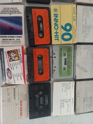 Musicassette anni 90 registrate