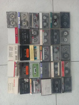 Musicassette anni 90 registrate