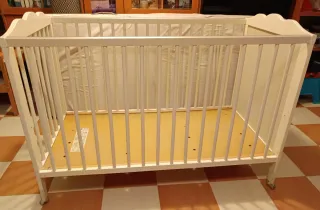 Colchón visco cuna + cuna regalo