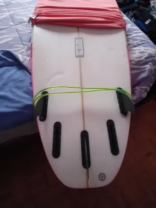 Tabla de Surf Quad Fins Rosa