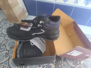 Botas de seguridad For Walk Talla 44 Negras