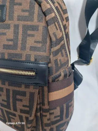 Zaino Fendi Marrone e Nero