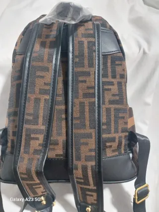 Zaino Fendi Marrone e Nero