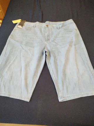 Bermudas vaqueras talla grande