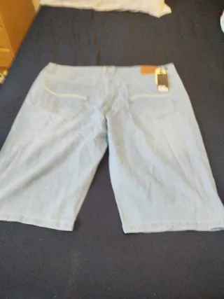 Bermudas vaqueras talla grande
