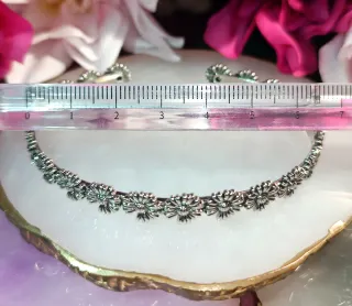 Brazalete Plata 925 - Florecitas