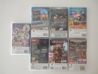 Lote PSP impecable: 7 juegos exclusivos