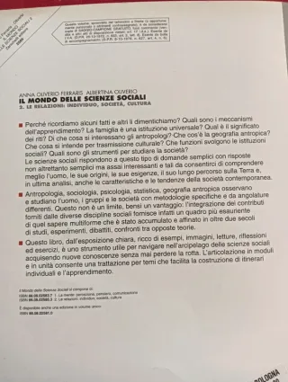 Il mondo delle scienze sociali. Per le Scuole s...