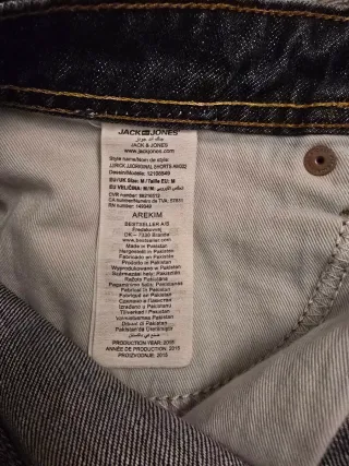 Pantalón corto Jack & Jones azul