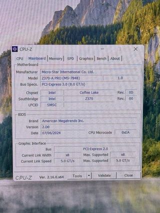 Placa Base MSI Z370-A PRO