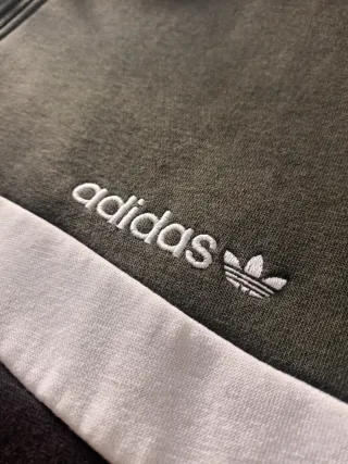 Sudadera Adidas Khaki/Negro Talla XL