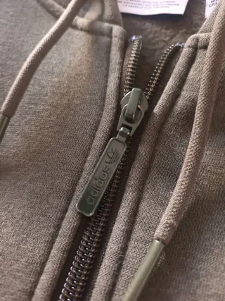 Sudadera Adidas Khaki/Negro Talla XL