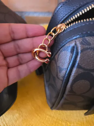 Lote Bolso y Botas Coach Marrones