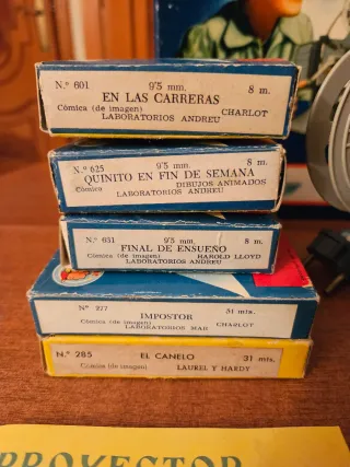 Proyector Cine JEFE SUPER 9'5 mm Caja Original