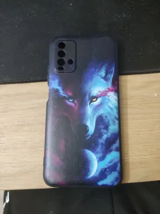 Funda Xiaomi Redmi 9T Lobo Galaxia