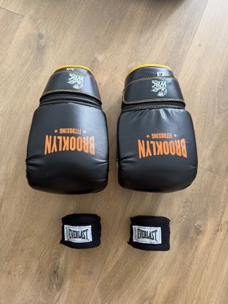 Guantes Boxeo Brooklyn WBC XL + Vendas