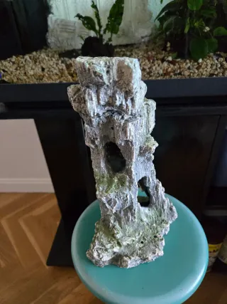 Adorno Acuario Roca Cueva