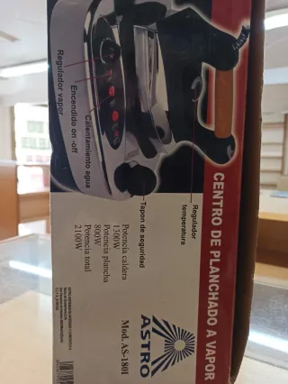 Centro de planchado ASTRO 3,5 bar 2100W