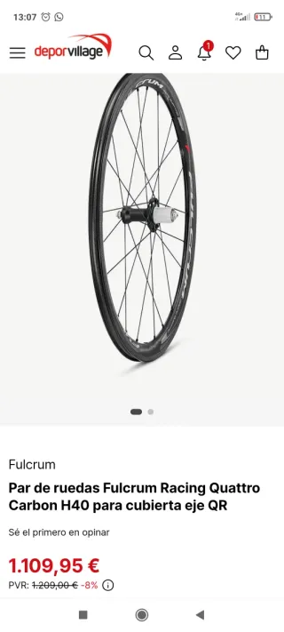 Ruote Fulcrum Racing Quattro Carbon