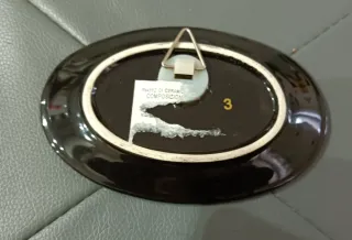 Piattino in porcellana Souvenir monumenti Italia