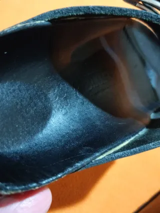 Sandali Birkenstock neri con fibbie