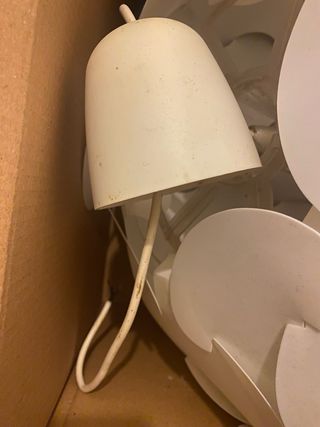 Lámpara colgante Ikea Fillsta blanca