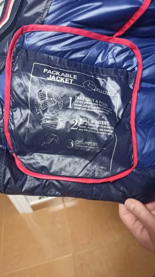 Cazadora El Ganso azul Talla S Hombre