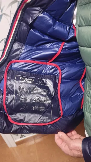 Cazadora El Ganso azul Talla S Hombre