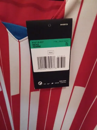 Camiseta entrenamiento futbol Nike