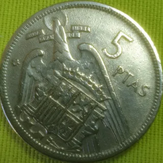 Moneda Española 1957 Francisco Franco