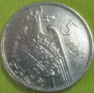 Moneda Española 1957 Francisco Franco