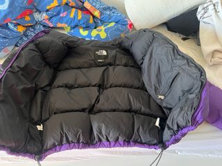 Abrigo The North Face 700 Morado Negro