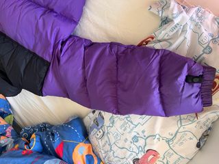 Abrigo The North Face 700 Morado Negro