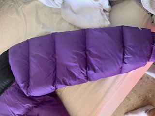 Abrigo The North Face 700 Morado Negro