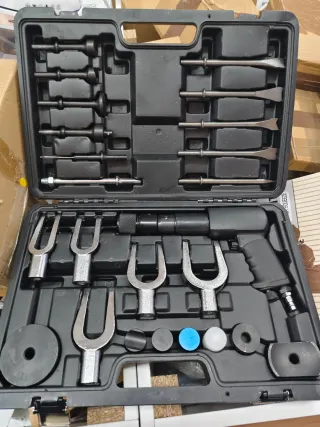 Martillo Cincelador Neumático y Accesorios