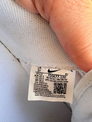 Nike Air Force 1 Blancas/Azules