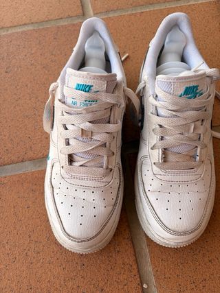 Nike Air Force 1 Blancas/Azules