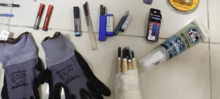 Lote Herramientas: , Llave, Guantes brocas,etc.