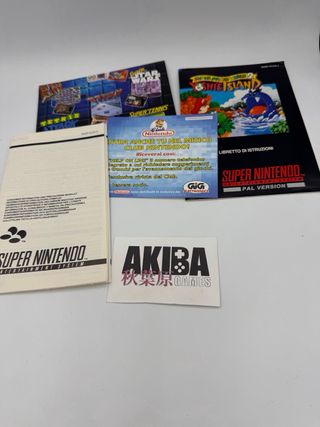 Super Nintendo Yoshi's Island PAL Completo